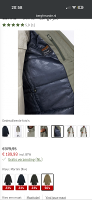 Bild 1 av Hendrik till Elvine - Gunter - Långjacka