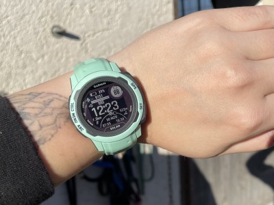 Bild 1 av Jasmin till Garmin - Instinct2S Solar - Multifunktionssklocka