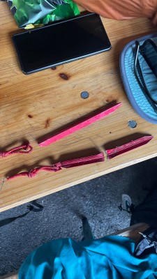 Bild 1 av axelle till Stoic - AL V-Stake 18 - Tältpinn